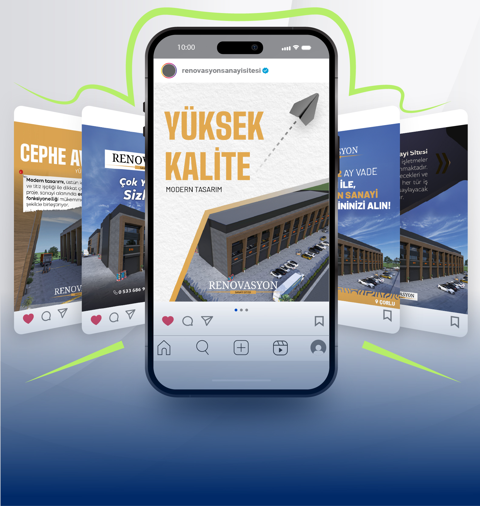 Renovasyon Sanayi Sitesi - Sosyal Medya Yönetimi